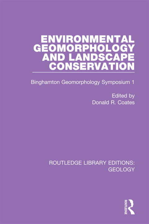 Cover image for book Environmental Geomorphology and Landscape Conservation