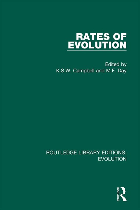 Cover image for book Rates of Evolution