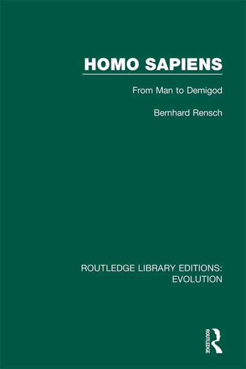 Cover image for book Homo Sapiens
