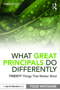 Cover image: What Great Principals Do Differently 3rd edition 9780367344672