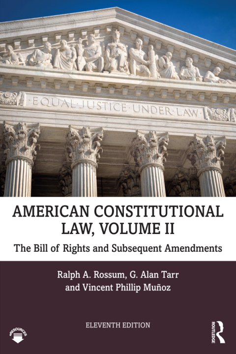 Cover image for book American Constitutional Law, Volume II