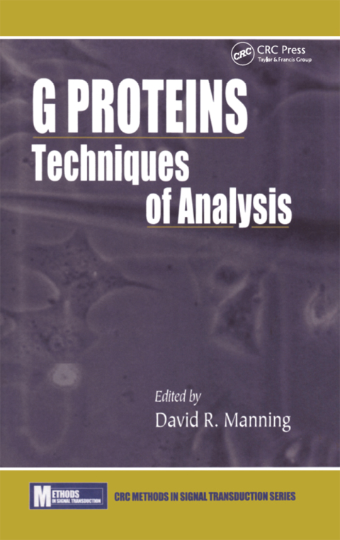 Cover image for book G ProteinsTechniques of Analysis