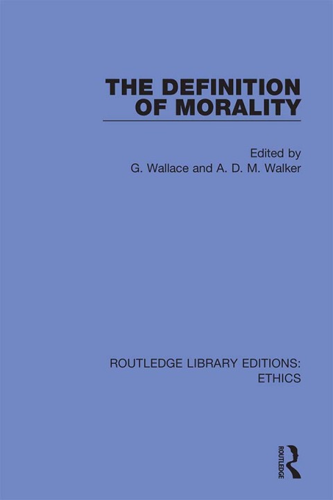 The Definition of Morality 