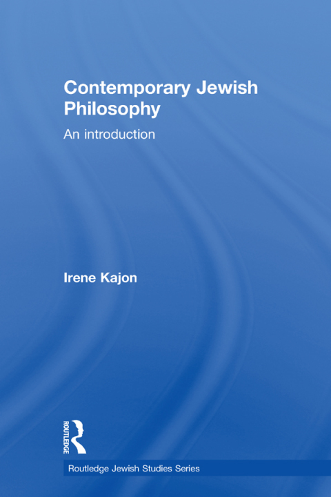 Cover image for book Contemporary Jewish Philosophy