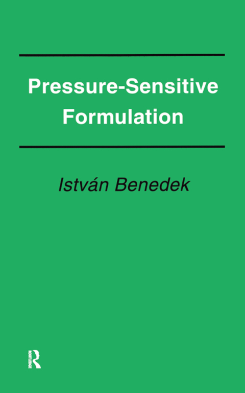 Cover image for book Pressure-Sensitive Formulation