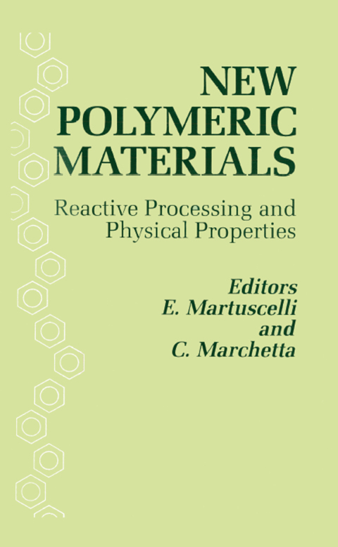 Cover image for book New Polymeric Materials: Reactive Processing and Physical Properties
