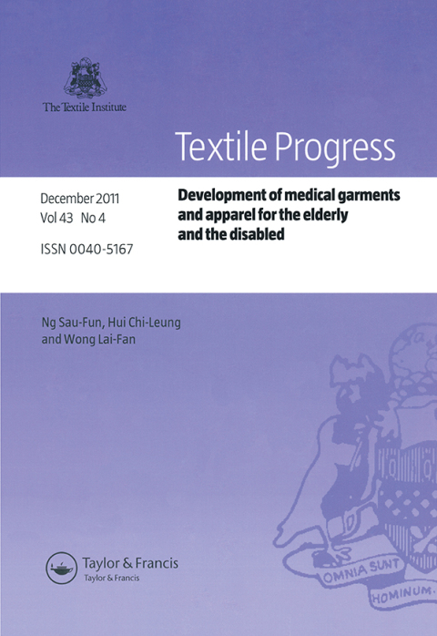 Cover image for book Development of Medical Garments and Apparel for the Elderly and the Disabled