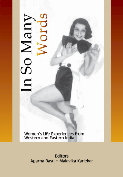 Cover image for book In So Many Words