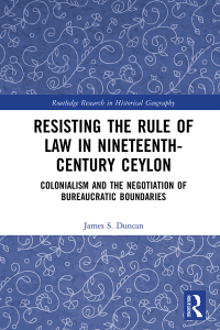 Titelbild: Resisting the Rule of Law in Nineteenth-Century Ceylon 1st edition 9780367515522