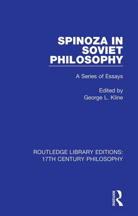 Cover image for book Spinoza in Soviet Philosophy