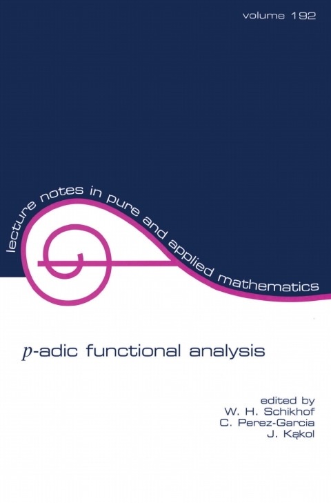 Cover image for book p-adic Functional Analysis