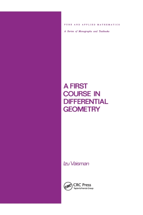 Cover image for book A First Course in Differential Geometry