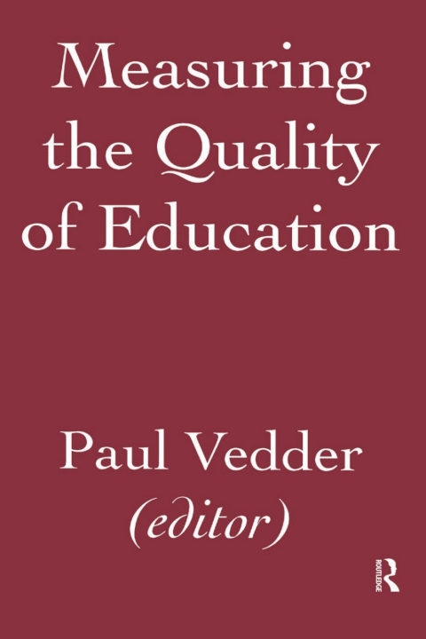 Cover image for book Measuring the Quality of Education