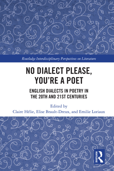 Cover image for book No Dialect Please, You're a Poet