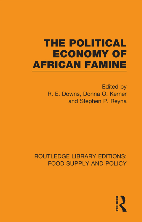 Cover image for book The Political Economy of African Famine