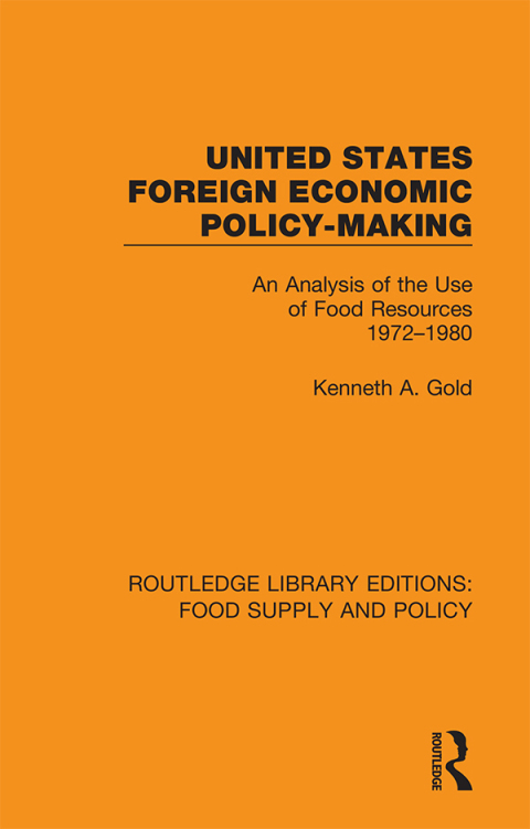 Cover image for book United States Foreign Economic Policy-making