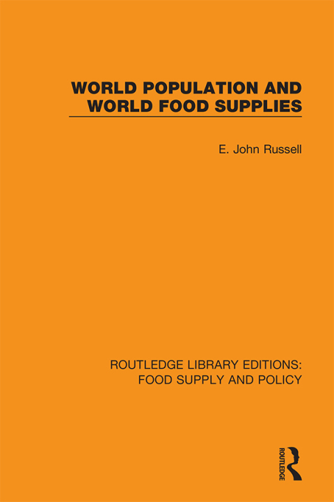 Cover image for book World Population and World Food Supplies