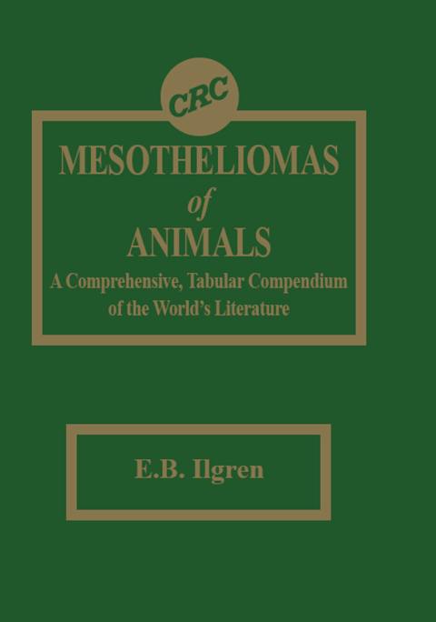 Cover image for book Mesotheliomas of Animals