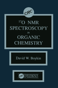 Titelbild: 17 0 NMR Spectroscopy in Organic Chemistry 1st edition 9780849348679