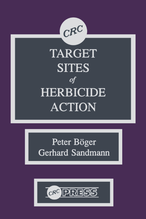 Cover image for book Target Sites of Herbicide Action