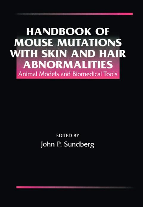 Cover image for book Handbook of Mouse Mutations with Skin and Hair Abnormalities