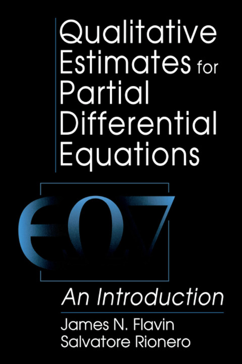 Cover image for book Qualitative Estimates For Partial Differential Equations