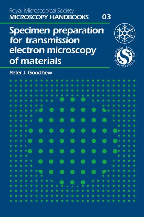 Cover image for book Specimen Preparation for Transmission Electron Microscopy of Materials