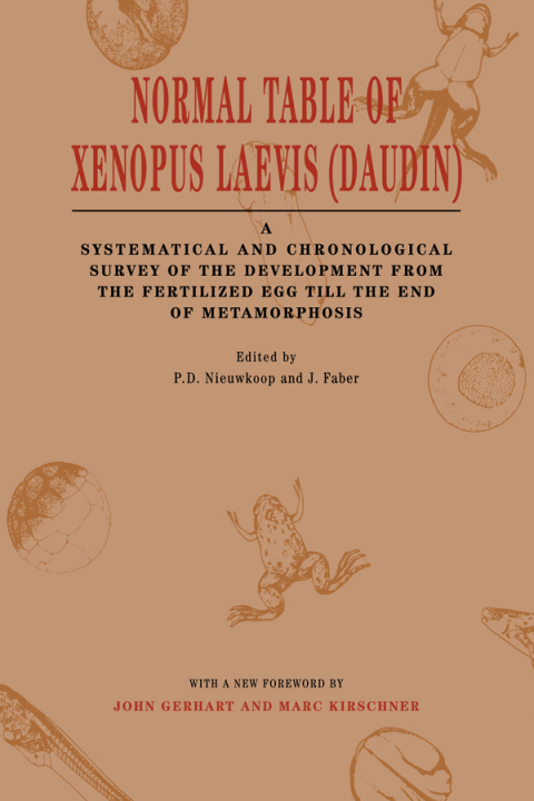 Cover image for book Normal Table of Xenopus Laevis (Daudin)