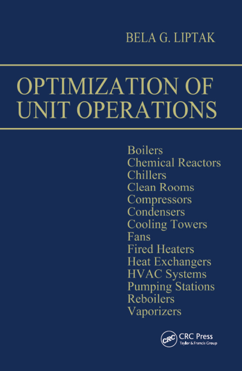 Optimization of Unit Operations 