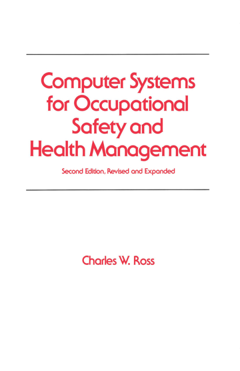 Cover image for book Computer Systems for Occupational Safety and Health Management
