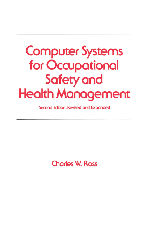 Computer Systems for Occupational Safety and Health Management
