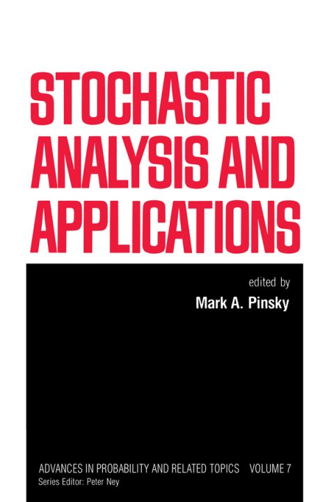 Cover image for book Stochastic Analysis and Applications