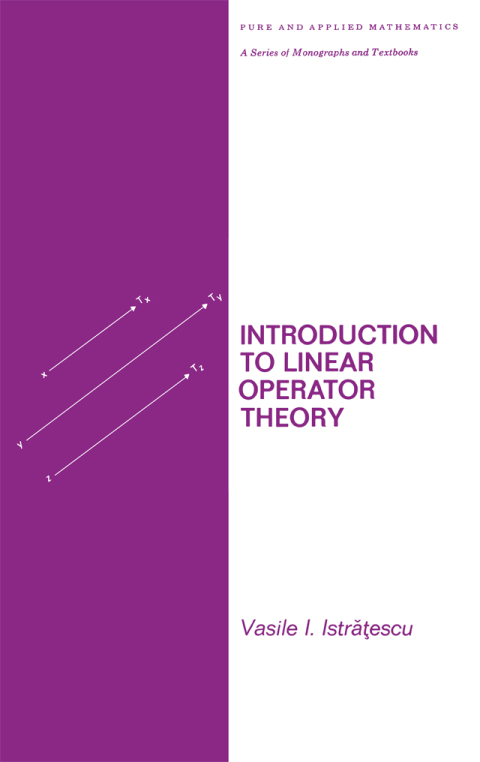Cover image for book Introduction to Linear Operator Theory
