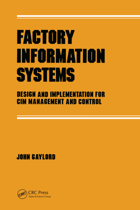 Cover image for book Factory Information Systems