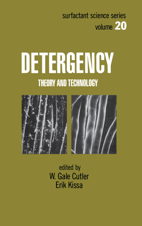 Cover image for book Detergency