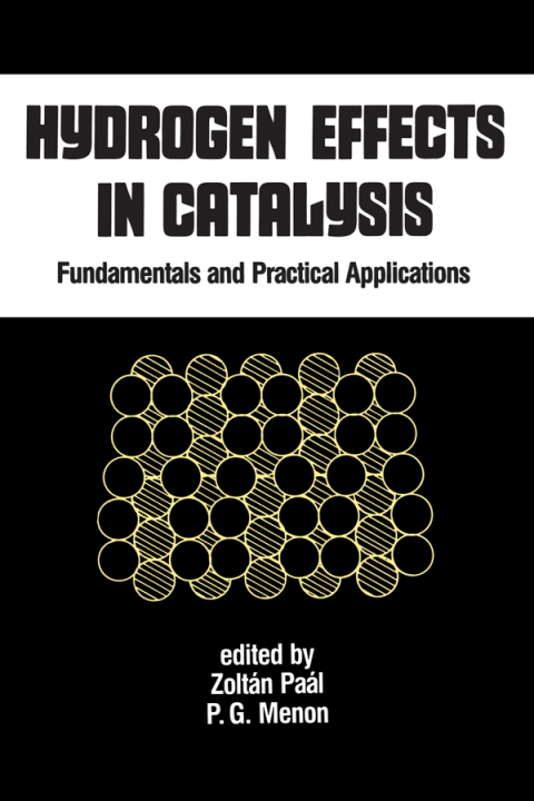 Cover image for book Hydrogen Effects in Catalysis