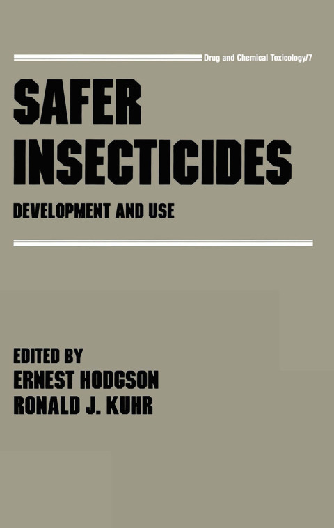 Cover image for book Safer Insecticides