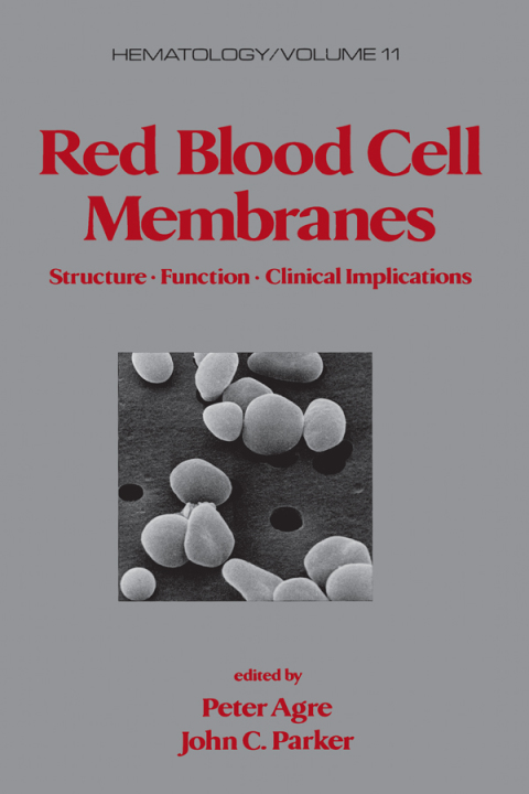 Cover image for book Red Blood Cell Membranes