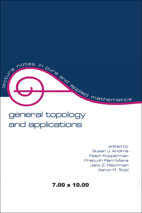 Cover image for book General Topology and Applications