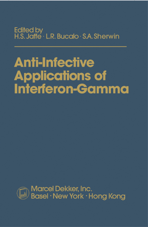 Cover image for book Anti-Infective Applications of Interferon-Gamma