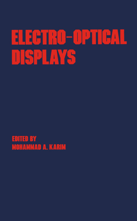 Cover image for book Electro-Optical Displays