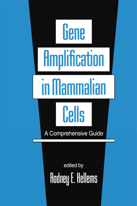 Cover image for book Gene Amplification in Mammalian Cells