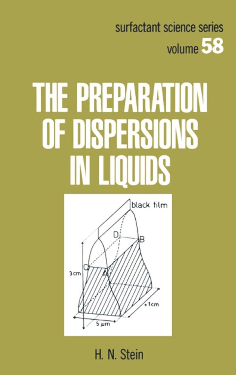 Cover image for book The Preparation of Dispersions in Liquids