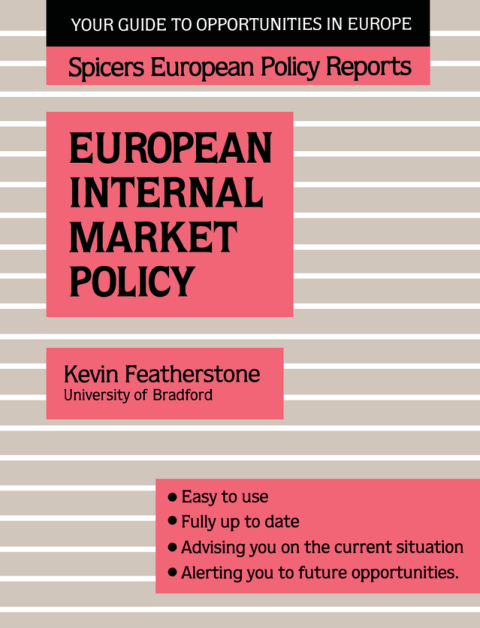 Cover image for book Spicers;Europ Internal Mar Pol