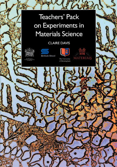 Cover image for book Teachers' Pack on Experiments in Materials Science