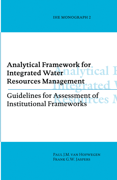 Cover image for book Analytical Framework for Integrated Water Resources Management