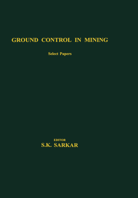 Cover image for book Ground Control in Mining
