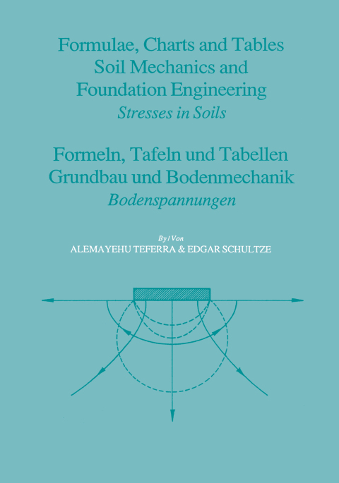Cover image for book Formulae, Charts and Tables in the Area of Soil Mechanics and Foundation Engineering