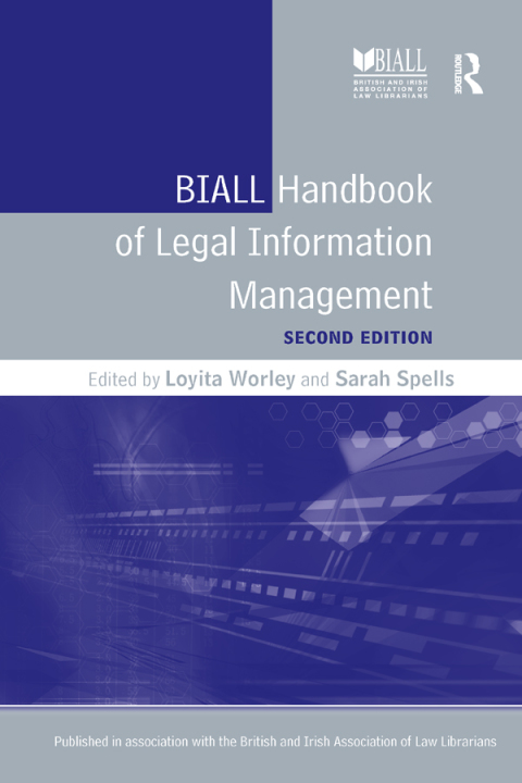 Cover image for book BIALL Handbook of Legal Information Management