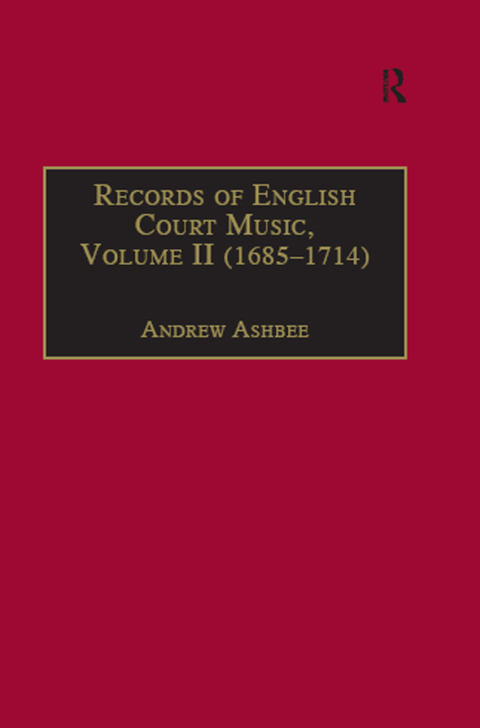 Records of English Court Music 